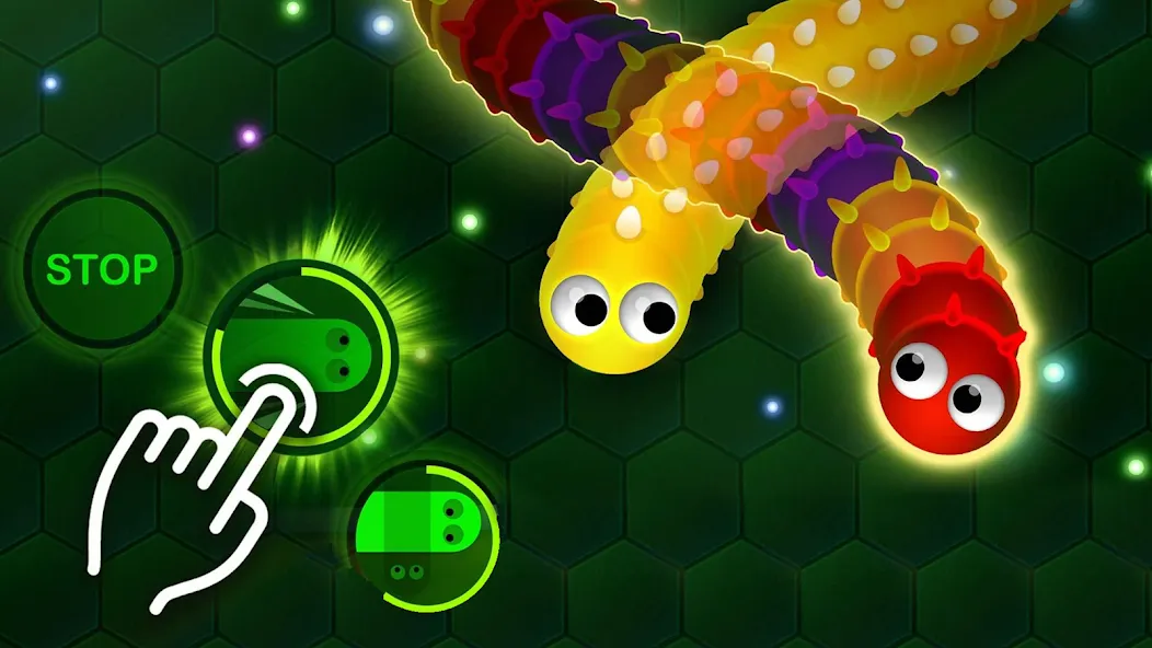 Wormax.io  [МОД Бесконечные монеты] Screenshot 5