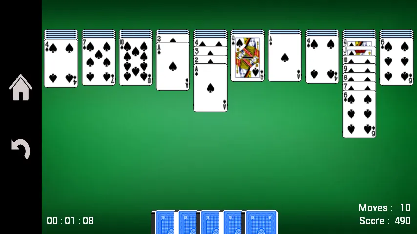 Spider Solitaire  [МОД Menu] Screenshot 1