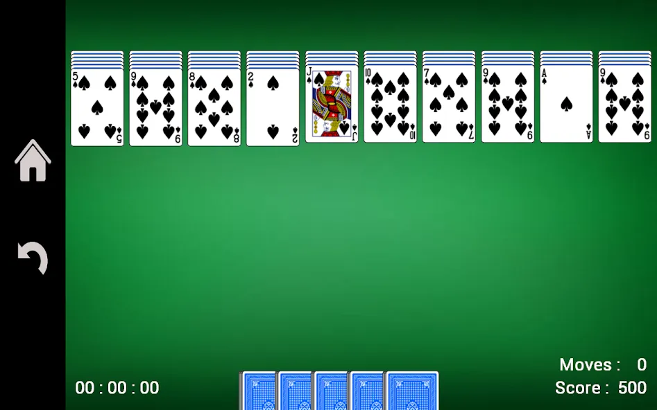 Spider Solitaire  [МОД Menu] Screenshot 2