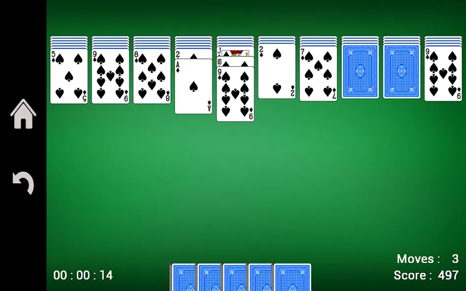 Spider Solitaire  [МОД Menu] Screenshot 3