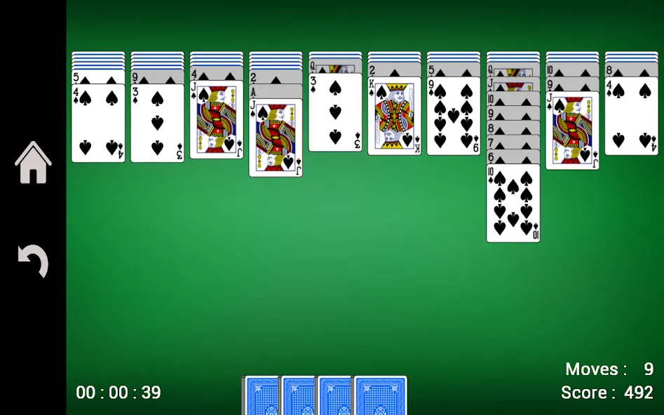 Spider Solitaire  [МОД Menu] Screenshot 4