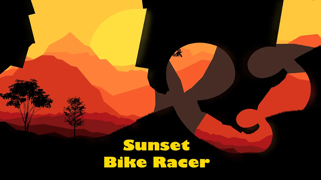 Sunset Bike Racer - Motocross (Сансет Байк Рейсер)  [МОД Меню] Screenshot 1