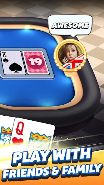 Rummy Plus -Original Card Game (Рамми Плюс)  [МОД Menu] Screenshot 3