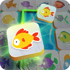 Скачать взлом Mahjong Connect Fish World (Мацзян Коннект Рыбный Мир)  [МОД Unlimited Money] на Андроид