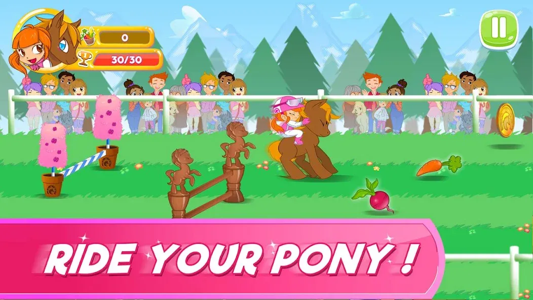 Pony Run : Magic Trails (Пони Ран)  [МОД Mega Pack] Screenshot 2