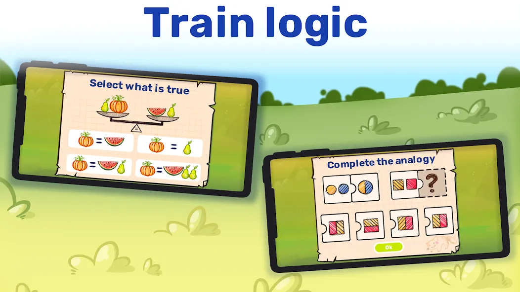 Math&Logic games for kids  [МОД Unlimited Money] Screenshot 3