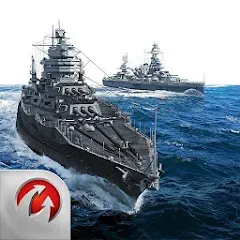 Скачать взлом World of Warships Blitz War (Ворлд оф Варшипс Блиц Вар)  [МОД Menu] на Андроид