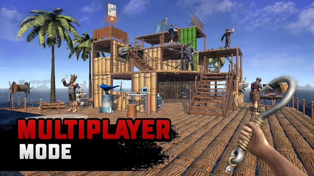 Raft® Survival: Multiplayer (Рафт Сурвивал)  [МОД Unlimited Money] Screenshot 5