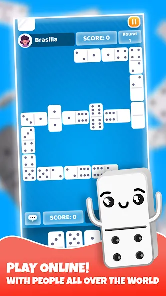 Dominoes - classic domino game  [МОД Много денег] Screenshot 1