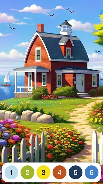 Paint by Number: Coloring Game  [МОД Mega Pack] Screenshot 4