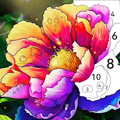 Скачать взлом Tap Color by Number - Coloring [МОД Unlocked] на Андроид