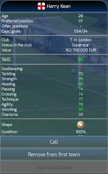 True Football National Manager (Тру Футбол Национальный Менеджер)  [МОД Бесконечные деньги] Screenshot 5