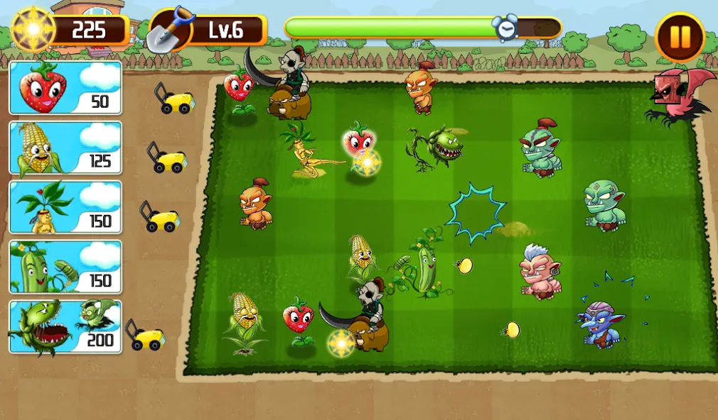 Plants vs Goblins 4 (Планты против Гоблинов 4)  [МОД Unlocked] Screenshot 4