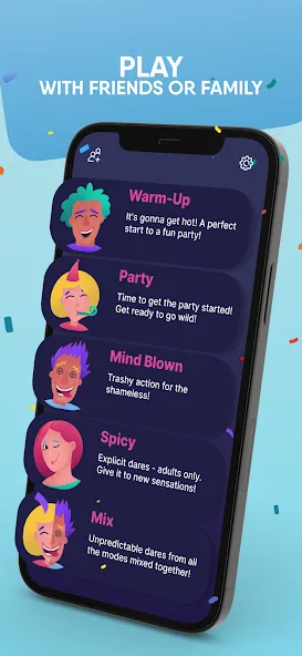 Dare or Penalty : Party game  [МОД Menu] Screenshot 2