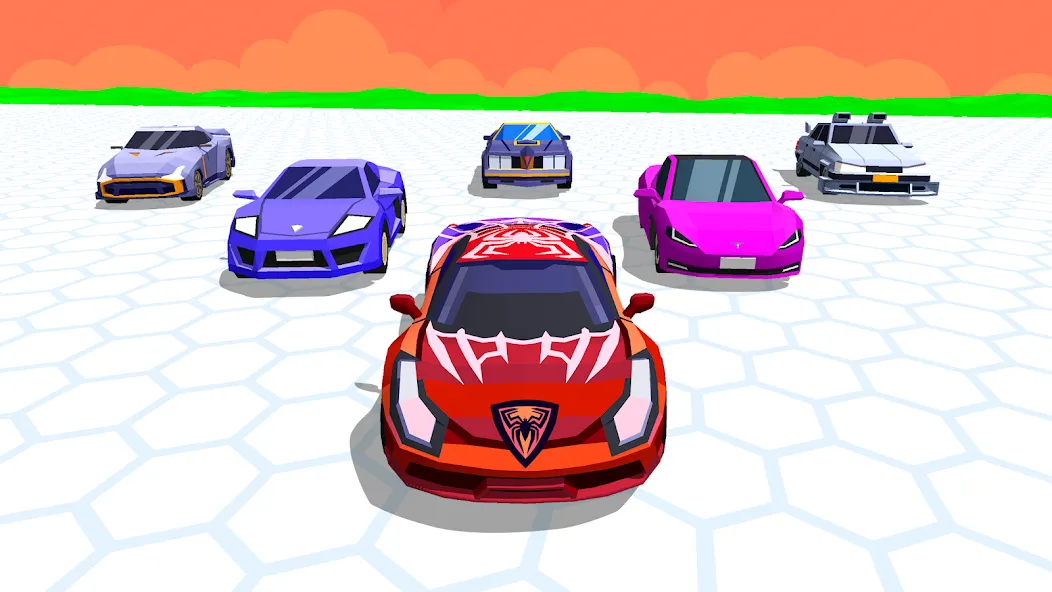 Cars Arena: Fast Race 3D (Карс Арена)  [МОД Все открыто] Screenshot 2