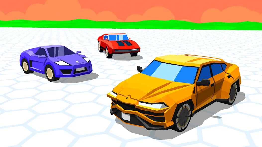 Cars Arena: Fast Race 3D (Карс Арена)  [МОД Все открыто] Screenshot 3