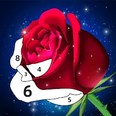 Скачать взлом Rose Coloring Book Color Games [МОД Mega Pack] на Андроид