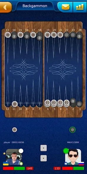 Backgammon LiveGames online  [МОД Бесконечные деньги] Screenshot 2