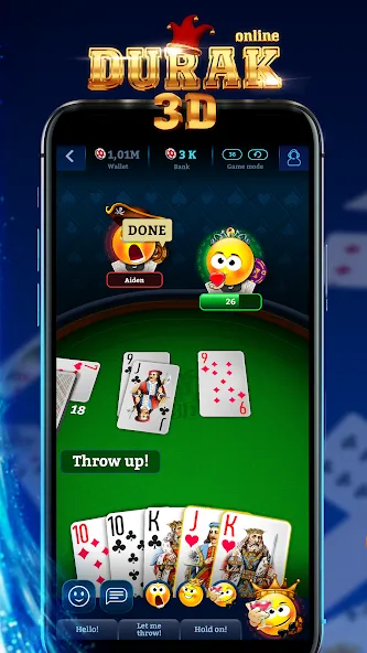 Durak Online 3D  [МОД Бесконечные монеты] Screenshot 1