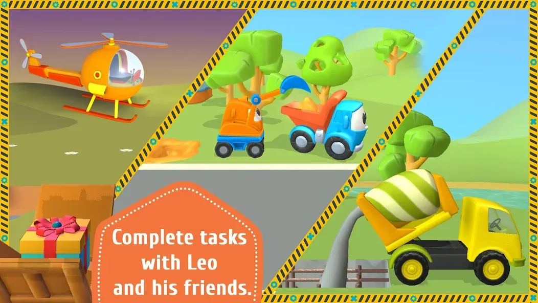 Leo and Сars: games for kids  [МОД Меню] Screenshot 3