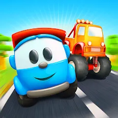 Скачать взлом Leo 2: Puzzles & Cars for Kids [МОД Много монет] на Андроид