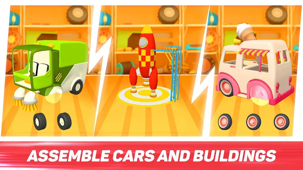 Leo Runner: car games for kids  [МОД Unlimited Money] Screenshot 2