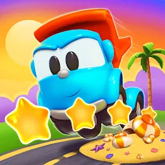 Скачать взлом Leo Runner: car games for kids  [МОД Unlimited Money] на Андроид