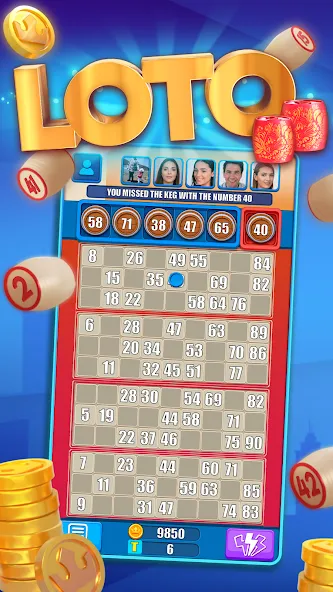 Russian Loto online  [МОД Бесконечные деньги] Screenshot 1