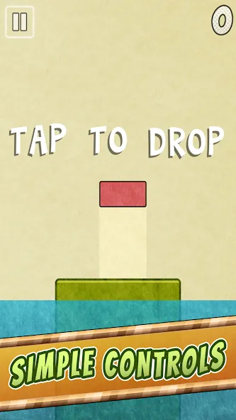 Drop Stack Block Stacking Game (Дроп Стэк блочная игра с укладкой блоков)  [МОД Menu] Screenshot 3