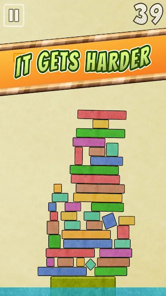 Drop Stack Block Stacking Game (Дроп Стэк блочная игра с укладкой блоков)  [МОД Menu] Screenshot 5