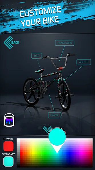 Touchgrind BMX 2 (Тачгринд ВМХ 2)  [МОД Все открыто] Screenshot 2