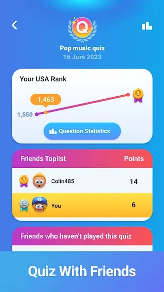 QuizDuel! Quiz & Trivia Game  [МОД Бесконечные деньги] Screenshot 5