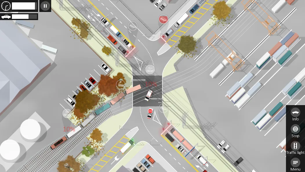 Intersection Controller (Интерсекшн контроллер)  [МОД Много монет] Screenshot 1