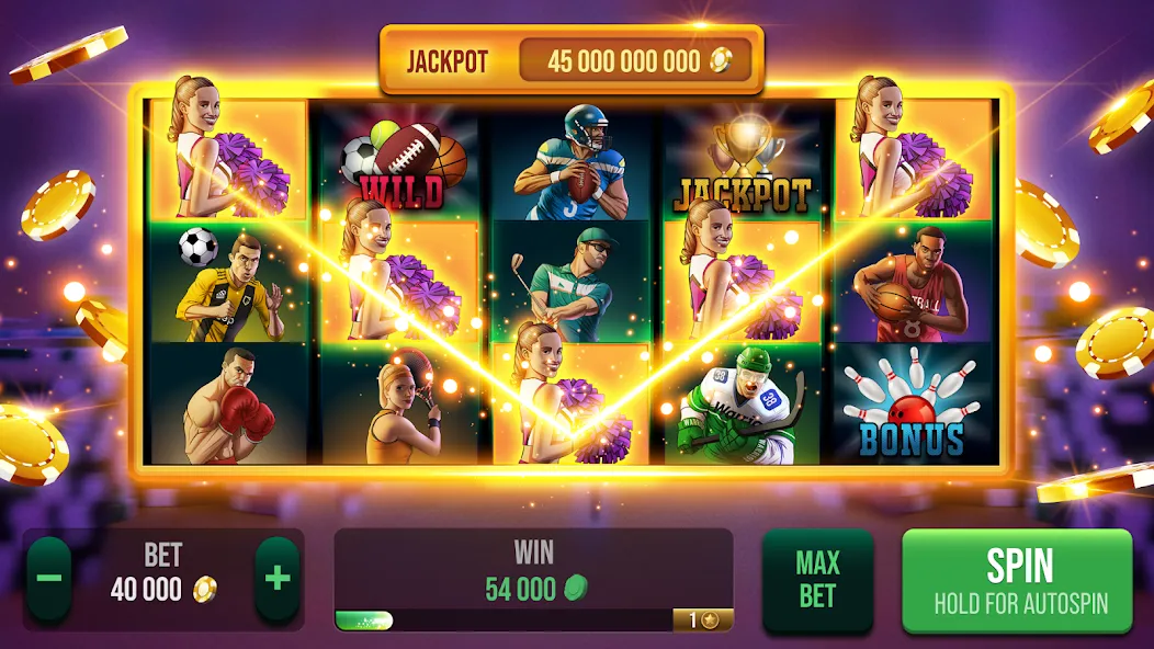 Casino All Star: Poker & Slots (Казино Олл Стар)  [МОД Много монет] Screenshot 3