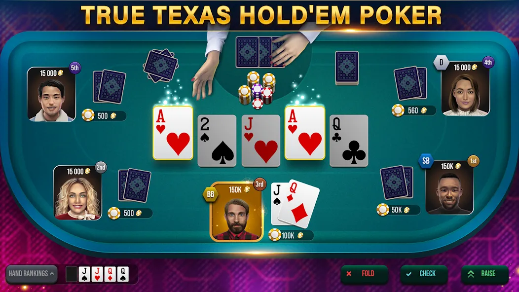 Casino All Star: Poker & Slots (Казино Олл Стар)  [МОД Много монет] Screenshot 4