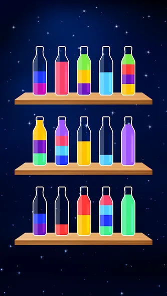 Water Sort Puzzle - Color Game (Уотер Сорт Пазл)  [МОД Mega Pack] Screenshot 5