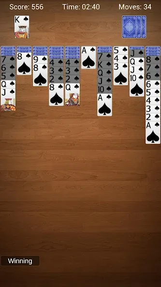 Spider Solitaire - Card Games  [МОД Бесконечные деньги] Screenshot 5