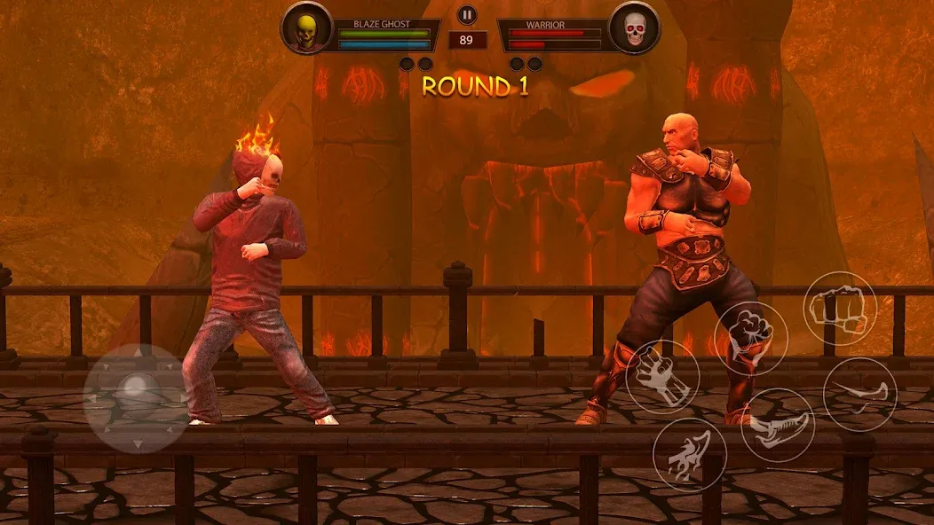 Ghost Fight 2 - Fighting Games  [МОД Много монет] Screenshot 2