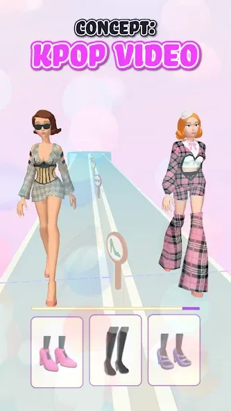 Fashion Battle - Dress up game (Фэшнбатл)  [МОД Все открыто] Screenshot 1