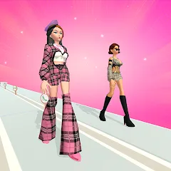 Скачать взлом Fashion Battle - Dress up game (Фэшнбатл) [МОД Все открыто] на Андроид