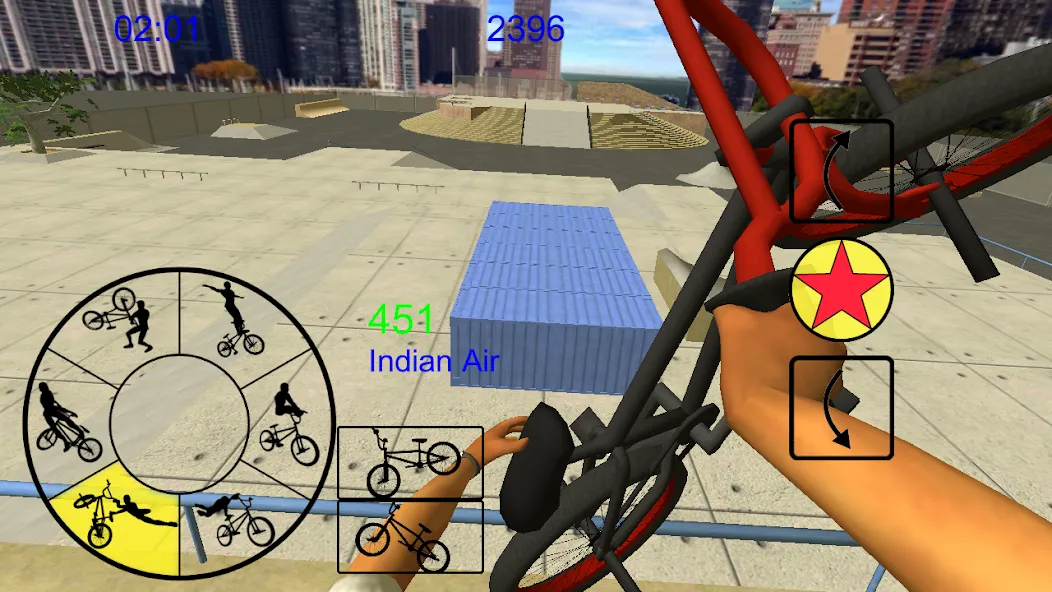 BMX Freestyle Extreme 3D (Фристайл Экстрим 3D)  [МОД Бесконечные деньги] Screenshot 2