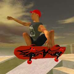Скачать взлом Skating Freestyle Extreme 3D (Скейтбординг Фристайл Экстрим 3D) [МОД Mega Pack] на Андроид