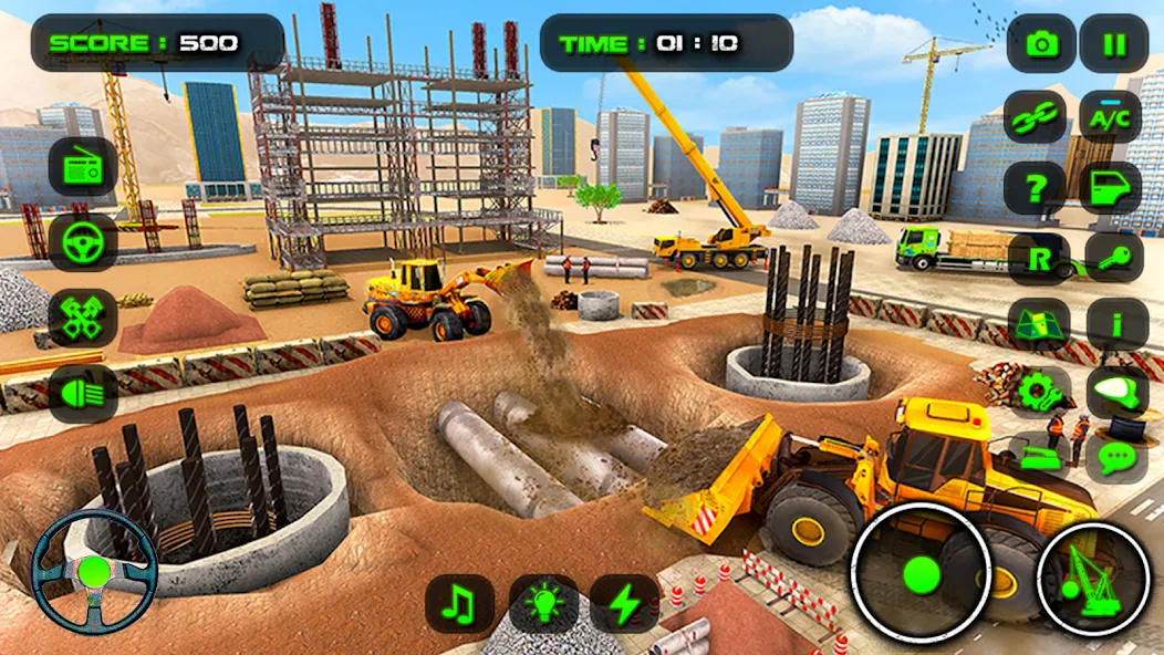 City Construction: Sand Games  [МОД Много денег] Screenshot 3