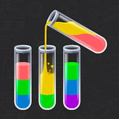 Скачать взлом Water Sort Puzzle - Sort Color [МОД Unlocked] на Андроид