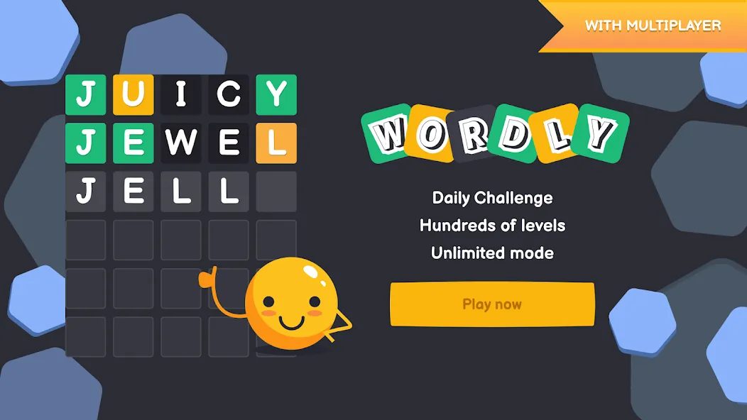 Wordly - unlimited word game (Вордли)  [МОД Бесконечные деньги] Screenshot 1