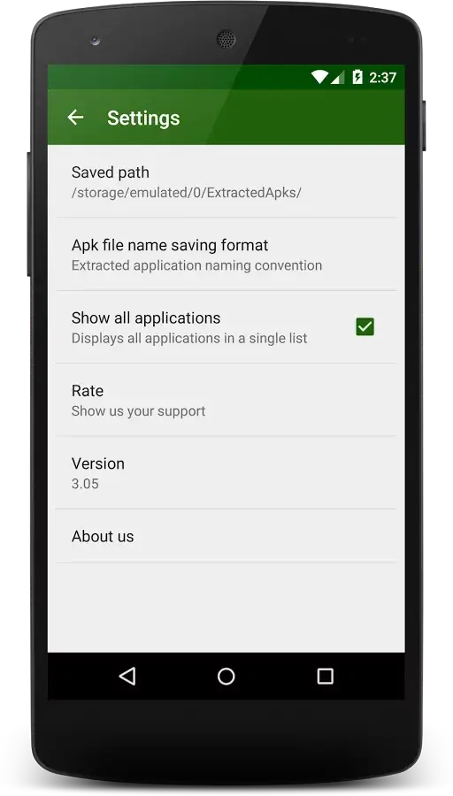 приложение APK Extractor для Android - 3