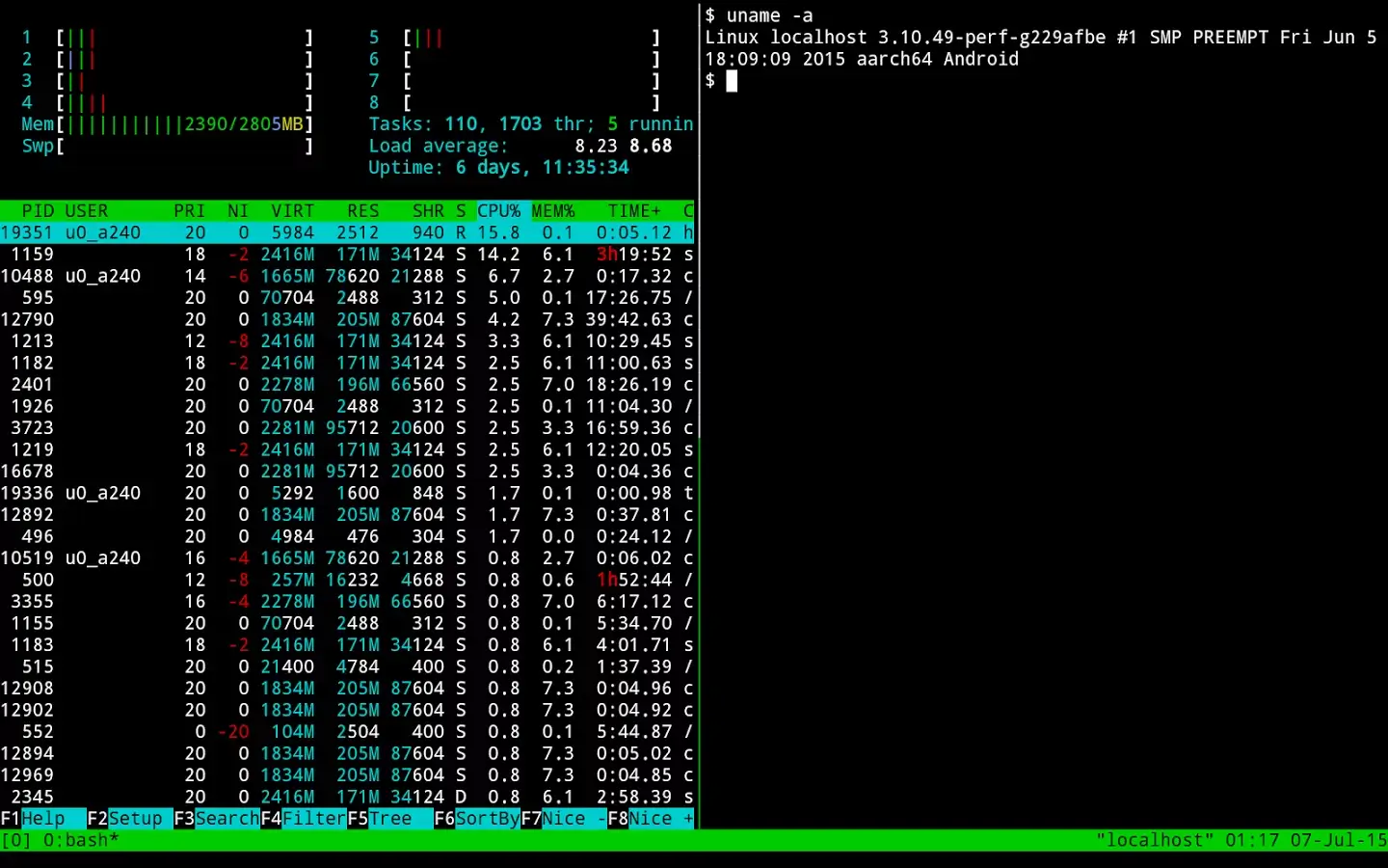 Приложение Termux Android - 3