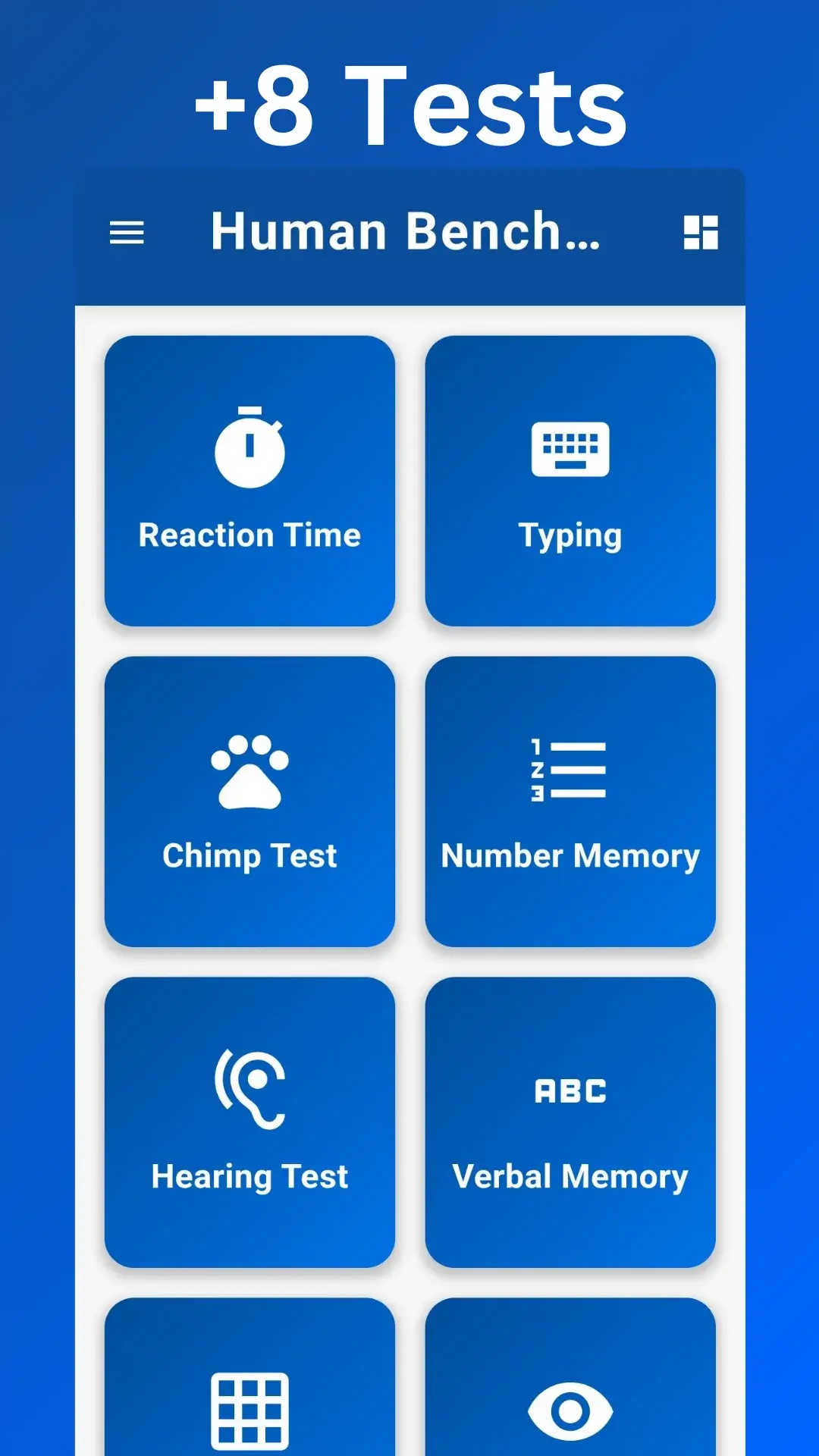 Human Benchmark для android - 2