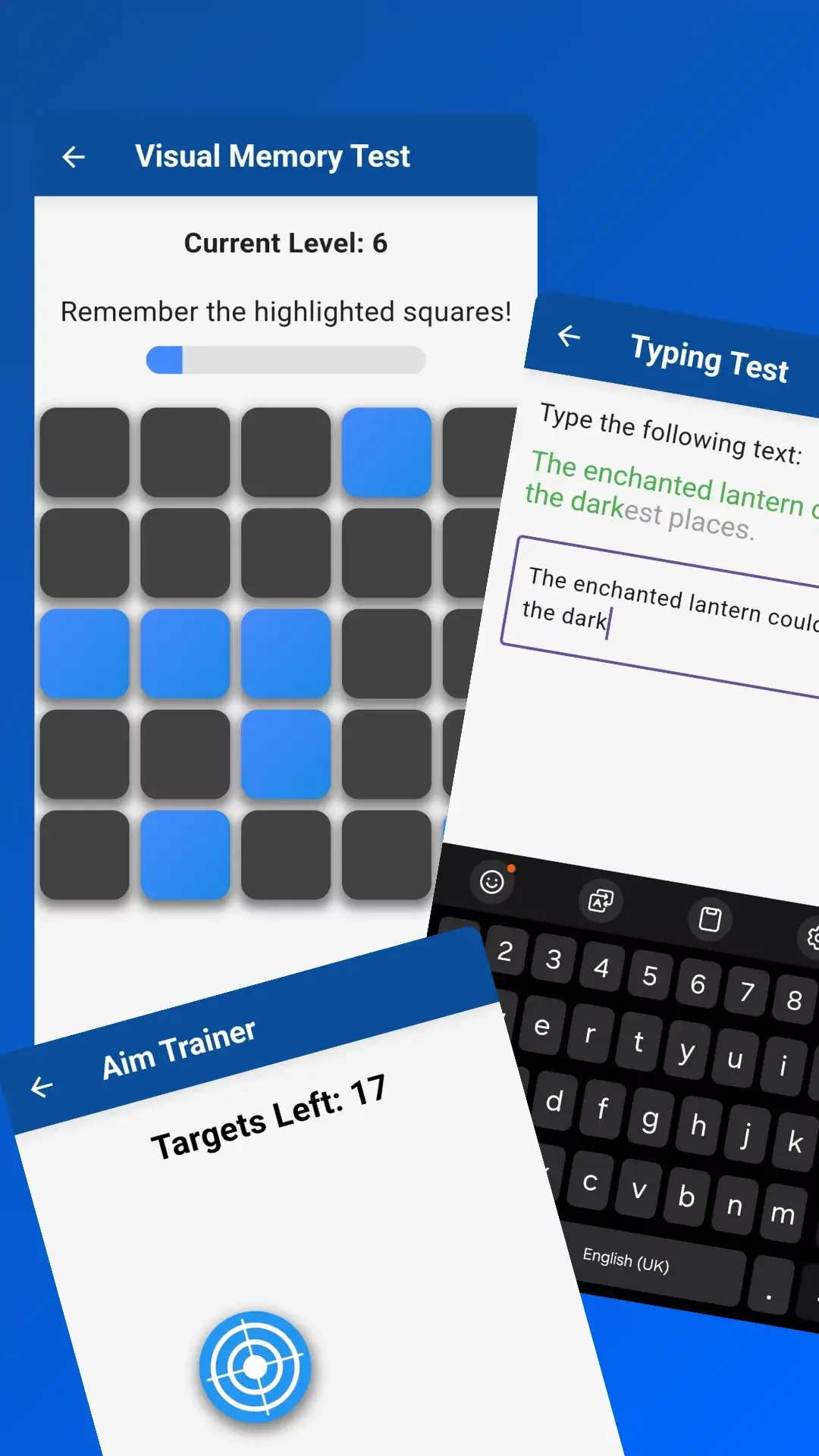 Human Benchmark для android - 3